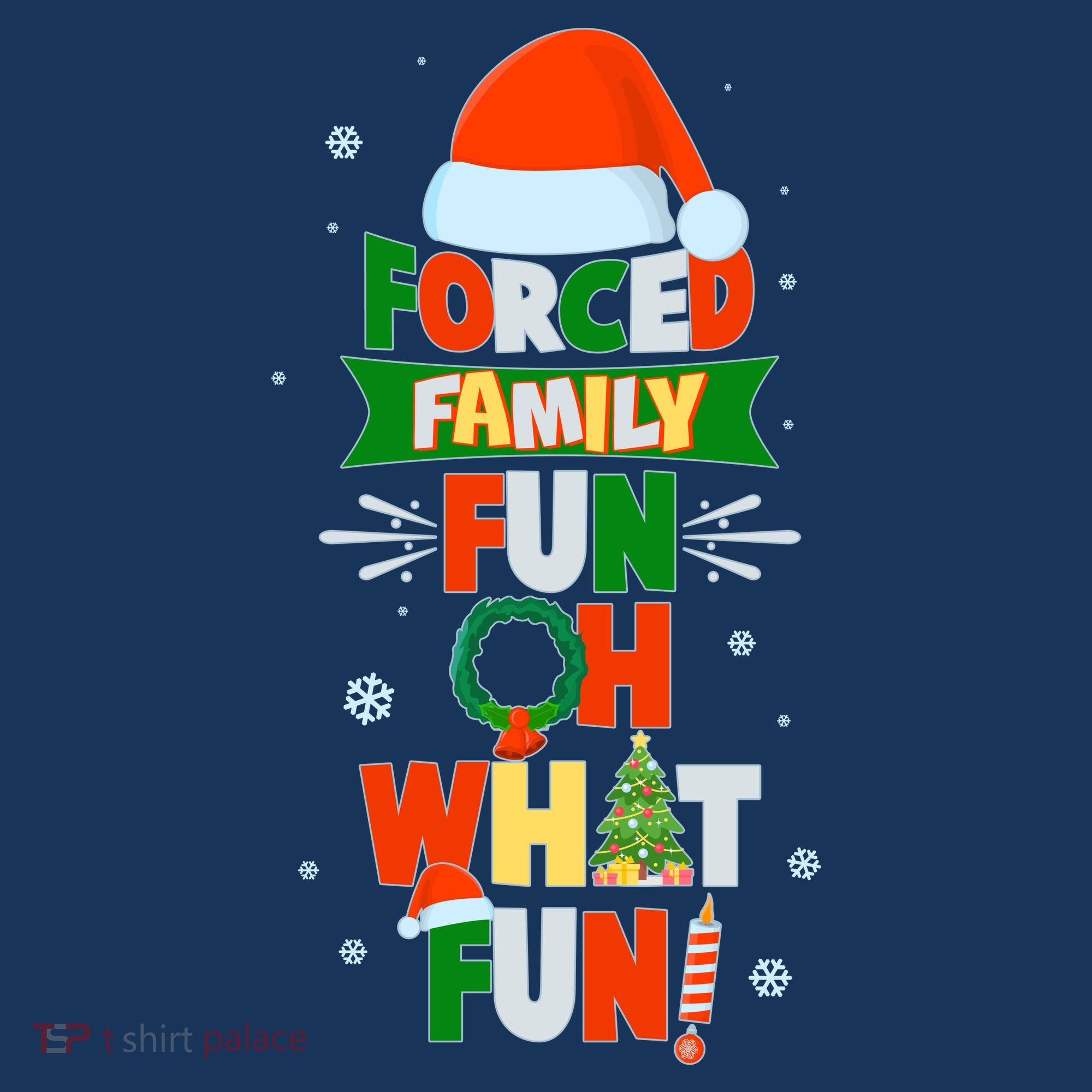 Christmas Forced Family Fun Oh What Fun Beanie