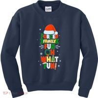 Christmas Forced Family Fun Oh What Fun Kids Sweatshirt thumb 0