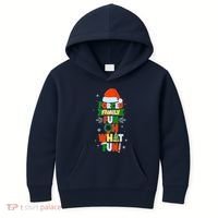 Christmas Forced Family Fun Oh What Fun Kids Hoodie thumb 0