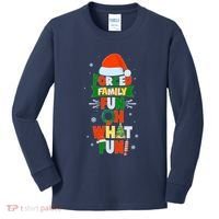 Christmas Forced Family Fun Oh What Fun Kids Long Sleeve Shirt thumb 0