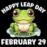 Cute Frog February 29th Leap Day 2024 Sweatshirt thumb 3