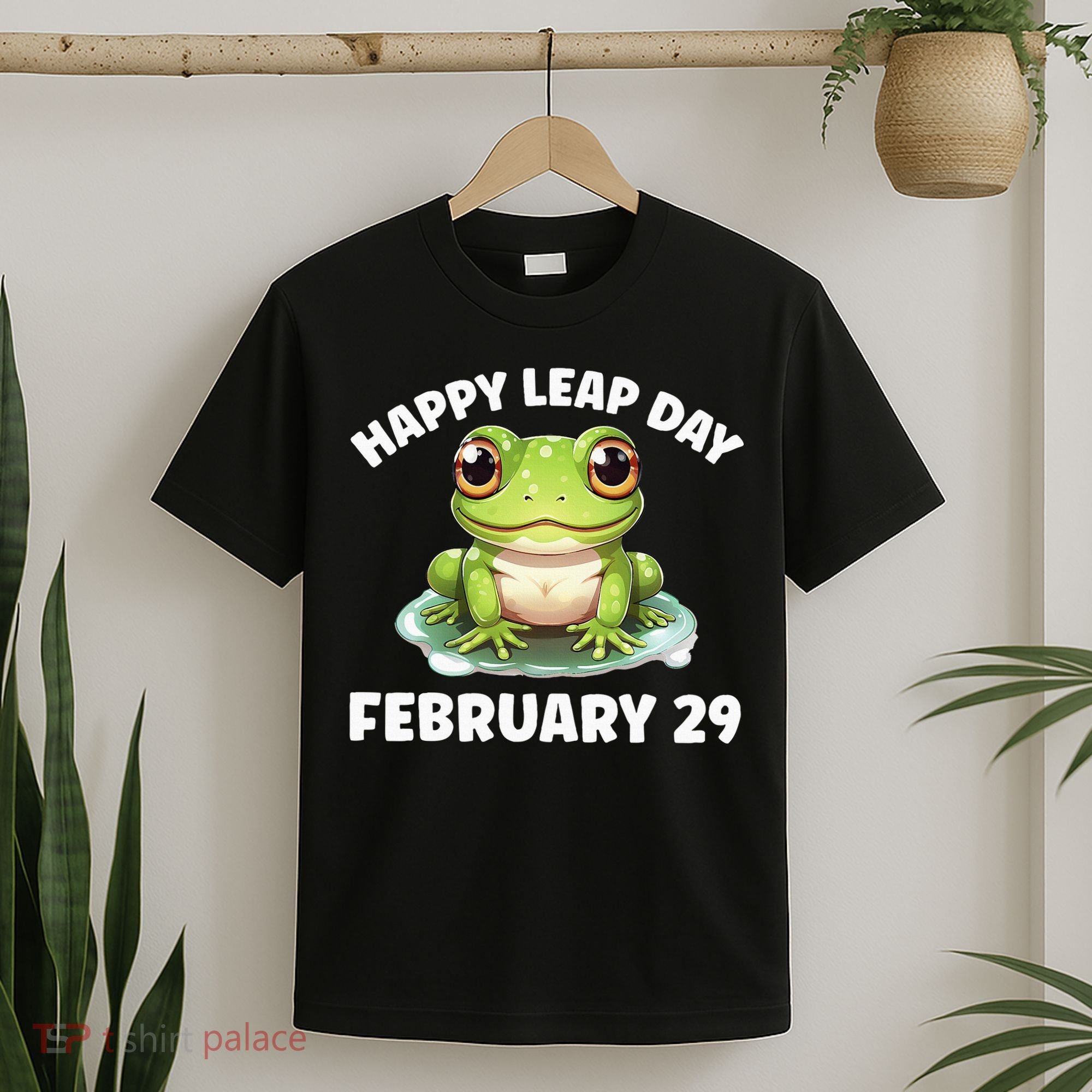 Cute Frog February 29th Leap Day 2024 T-Shirt