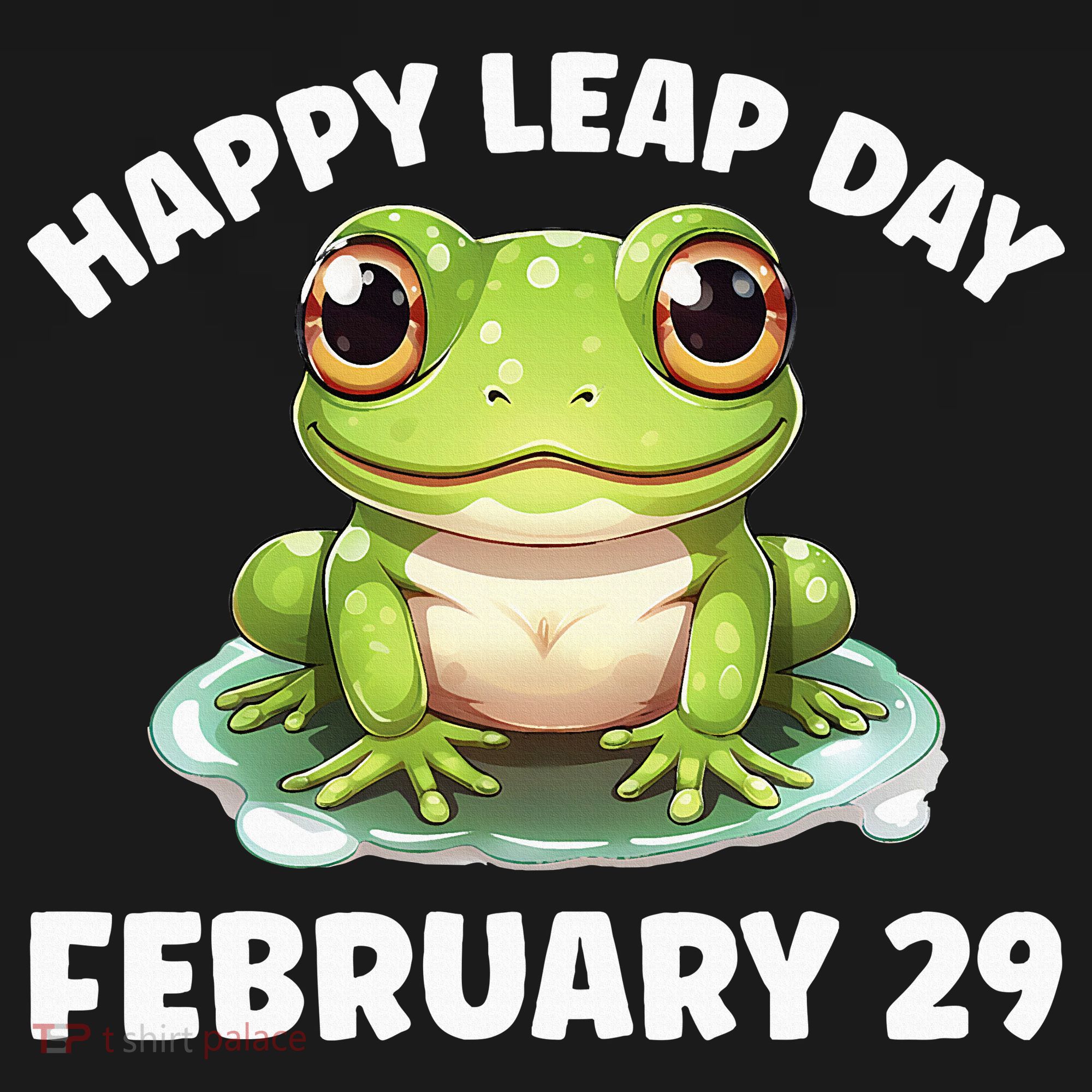Cute Frog February 29th Leap Day 2024 Bucket Hat