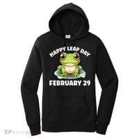 Cute Frog February 29th Leap Day 2024 Women's Hoodie thumb 0
