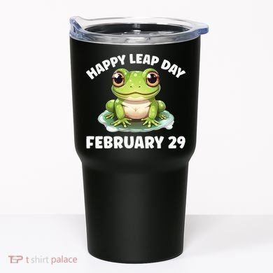 Cute Frog February 29th Leap Day 2024 Tumbler