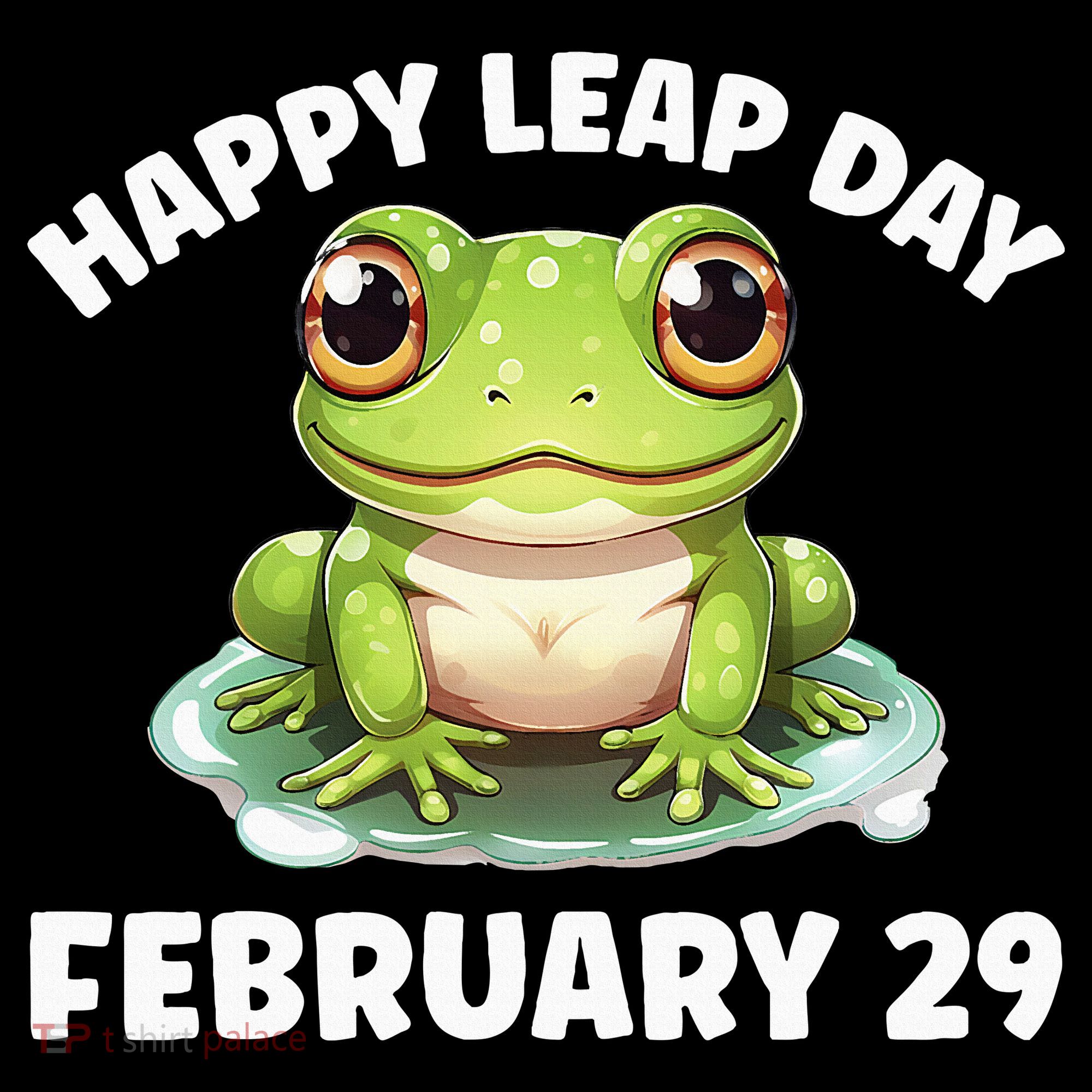 Cute Frog February 29th Leap Day 2024 Women's Tank Top