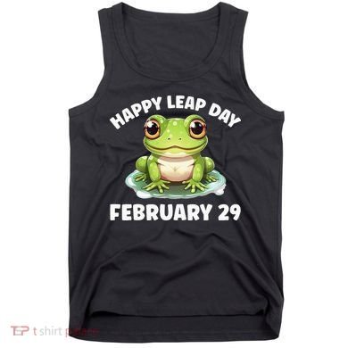 Cute Frog February 29th Leap Day 2024 Tank Top