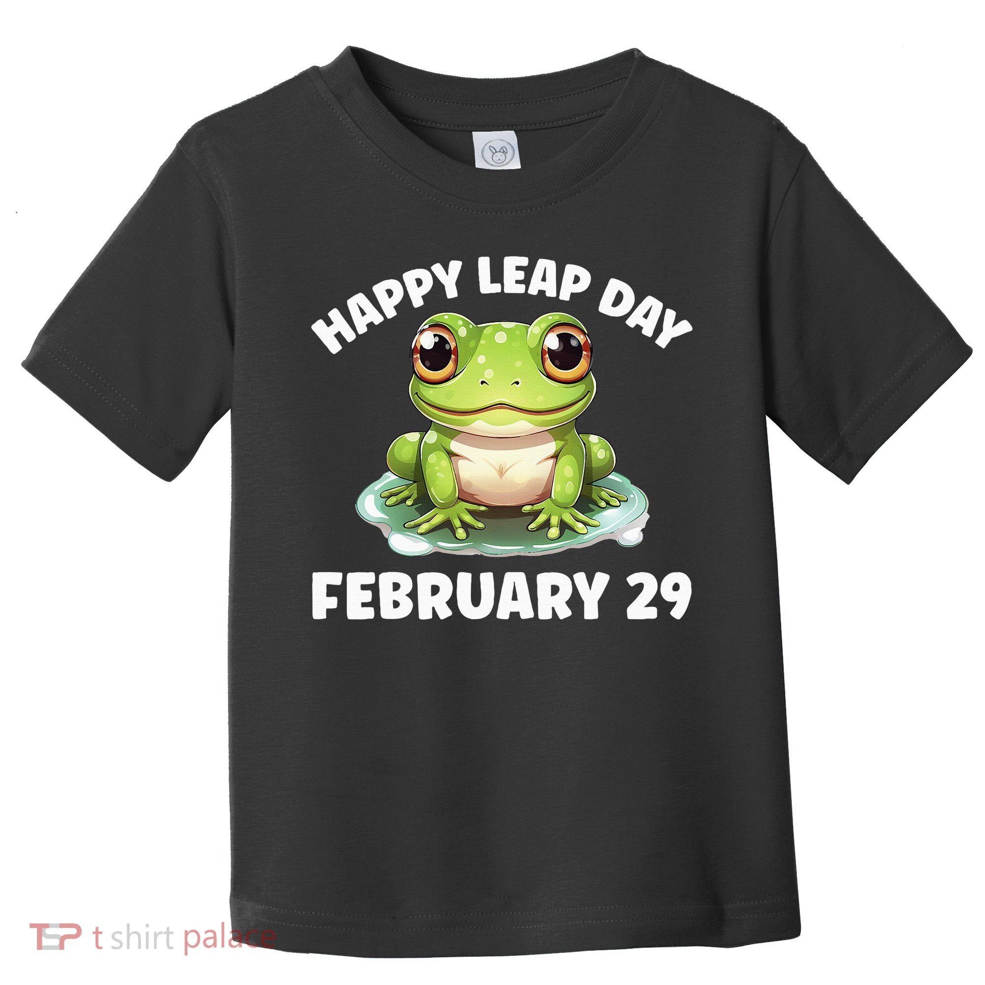 Cute Frog February 29th Leap Day 2024 Toddler T-Shirt