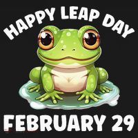 Cute Frog February 29th Leap Day 2024 Toddler T-Shirt thumb 4
