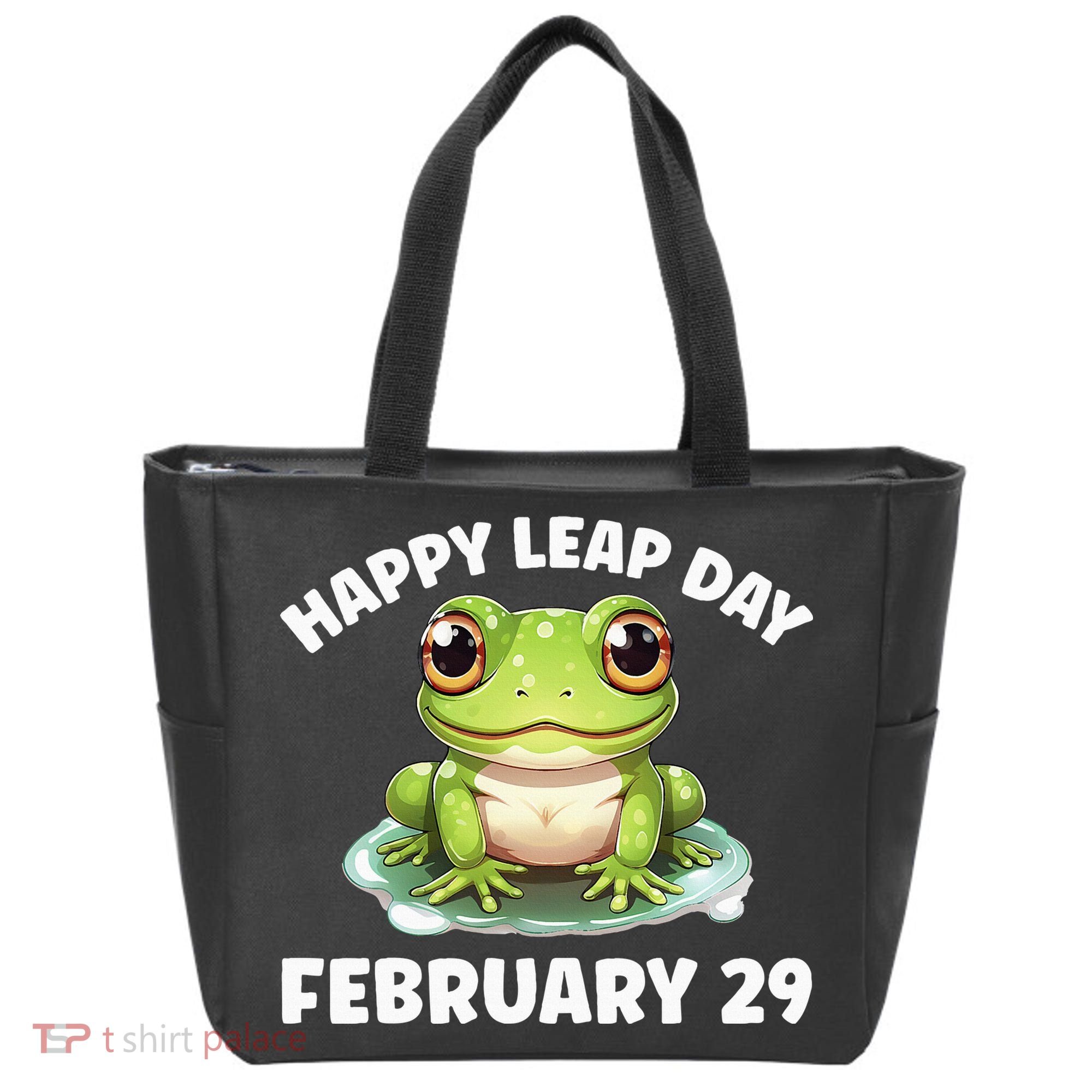 Cute Frog February 29th Leap Day 2024 Tote Bag