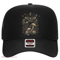 Cute Fairycore Floral Moth Aesthetic Hat thumb 0