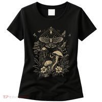 Cute Fairycore Floral Moth Aesthetic Women's T-Shirt thumb 0