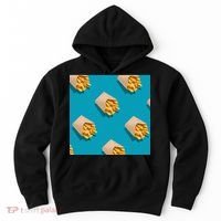 Cute Funny French Fry Fries Pastern Hoodie thumb 0