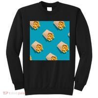 Cute Funny French Fry Fries Pastern Sweatshirt thumb 0