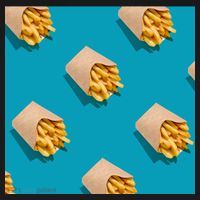 Cute Funny French Fry Fries Pastern T-Shirt thumb 7