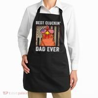 Chicken Funny Farm Best Cluckin' Dad Ever Chicken Apron thumb 2