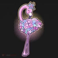 Cute Floral Flamingo Bucket Hat thumb 4