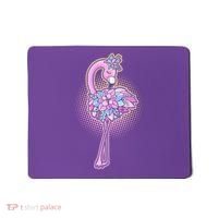 Cute Floral Flamingo Mousepad thumb 0