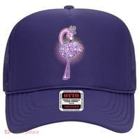 Cute Floral Flamingo Hat thumb 0