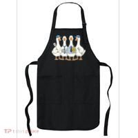 Cute Funny Father's Day Goose Group Apron thumb 0