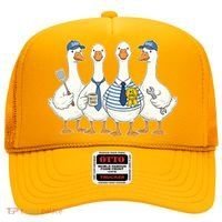 Cute Funny Father's Day Goose Group Hat thumb 0