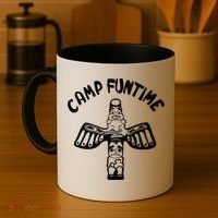 Camp Funtime, Gift, Punk, Rock, Retro, Summer Coffee Mug thumb 4