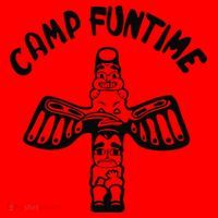 Camp Funtime, Gift, Punk, Rock, Retro, Summer Santa Hat thumb 1