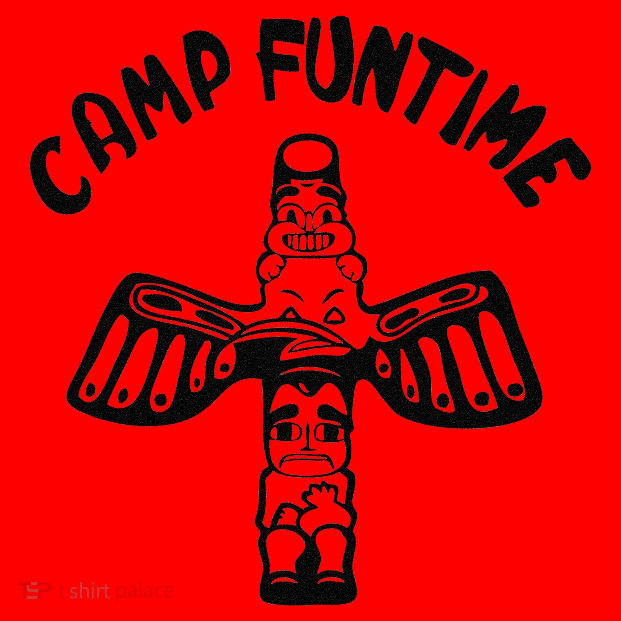 Camp Funtime, Gift, Punk, Rock, Retro, Summer Santa Hat
