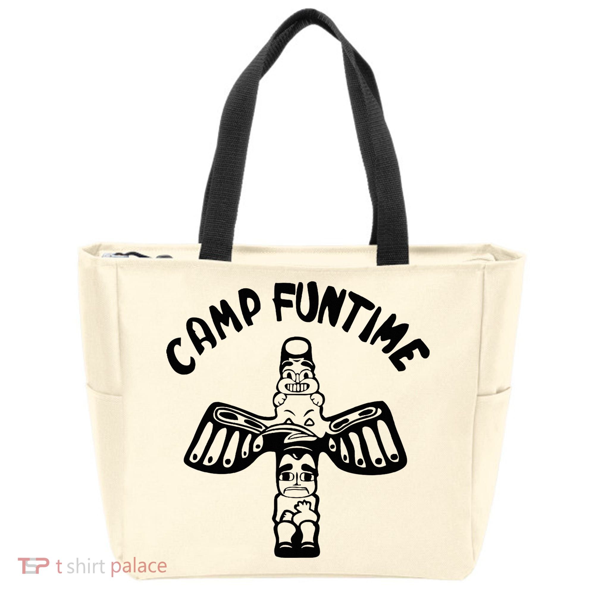 Camp Funtime Gift Punk Rock Retro Summer Tote Bag