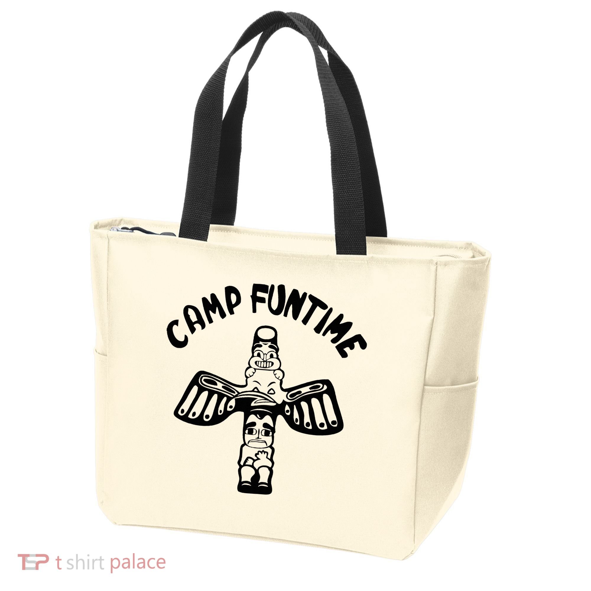 Camp Funtime Gift Punk Rock Retro Summer Tote Bag