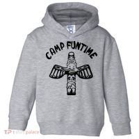 Camp Funtime Gift Punk Rock Retro Summer Toddler Hoodie thumb 0