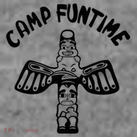 Camp Funtime Gift Punk Rock Retro Summer Toddler Hoodie thumb 2