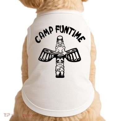 Camp Funtime Gift Punk Rock Retro Summer Doggie Tank