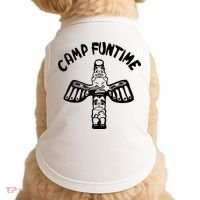 Camp Funtime Gift Punk Rock Retro Summer Doggie Tank thumb 0