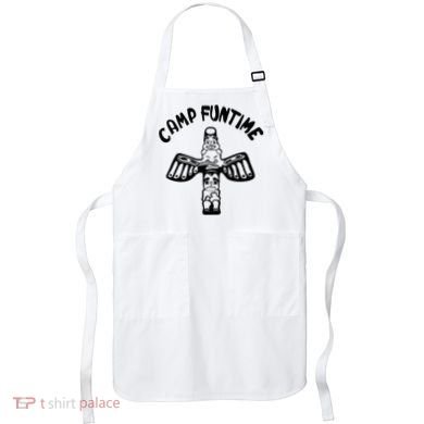 Camp Funtime Gift Punk Rock Retro Summer Apron