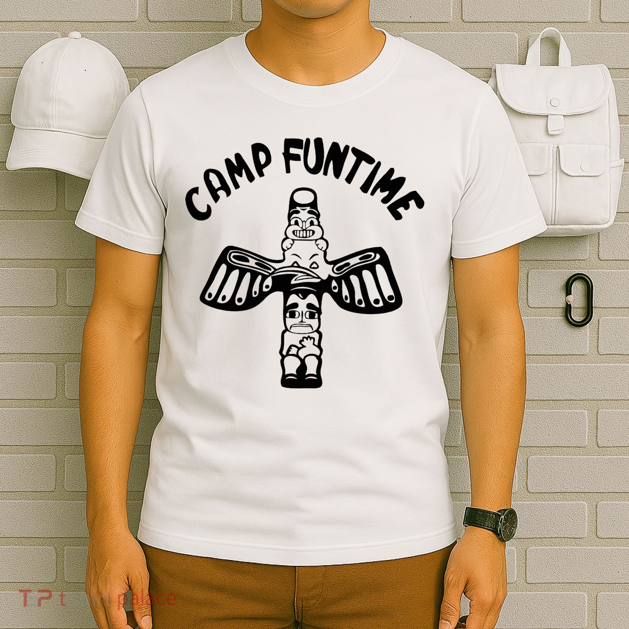 Camp Funtime Gift Punk Rock Retro Summer T-Shirt