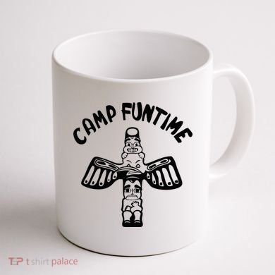Camp Funtime Gift Punk Rock Retro Summer Coffee Mug back