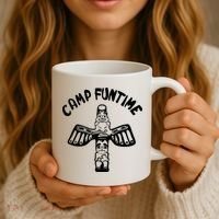 Camp Funtime Gift Punk Rock Retro Summer Coffee Mug thumb 3