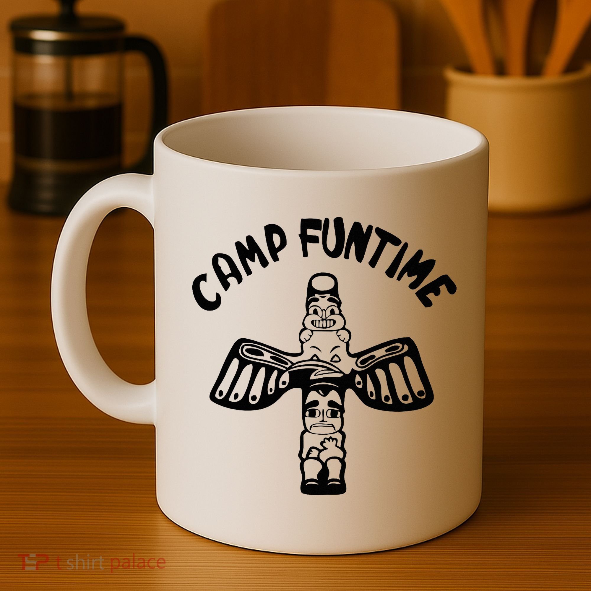 Camp Funtime Gift Punk Rock Retro Summer Coffee Mug