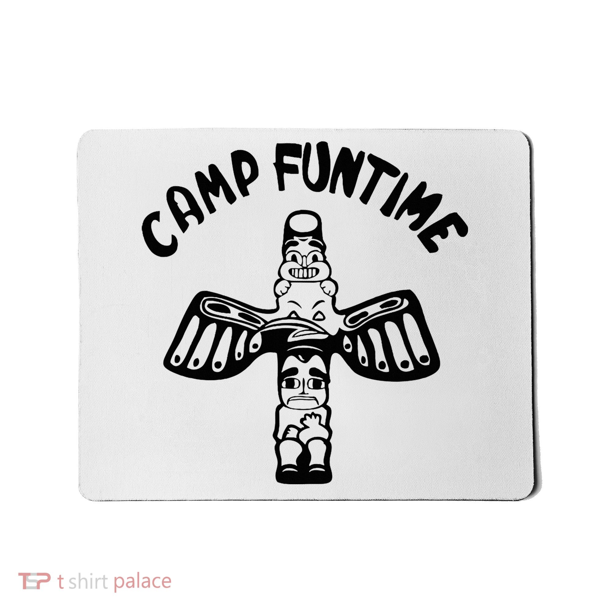 Camp Funtime Gift Punk Rock Retro Summer Mousepad