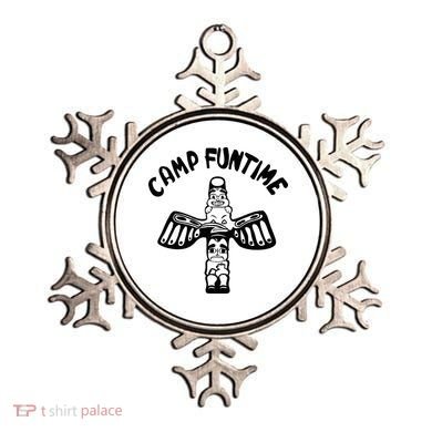 Camp Funtime Gift Punk Rock Retro Summer Ornament