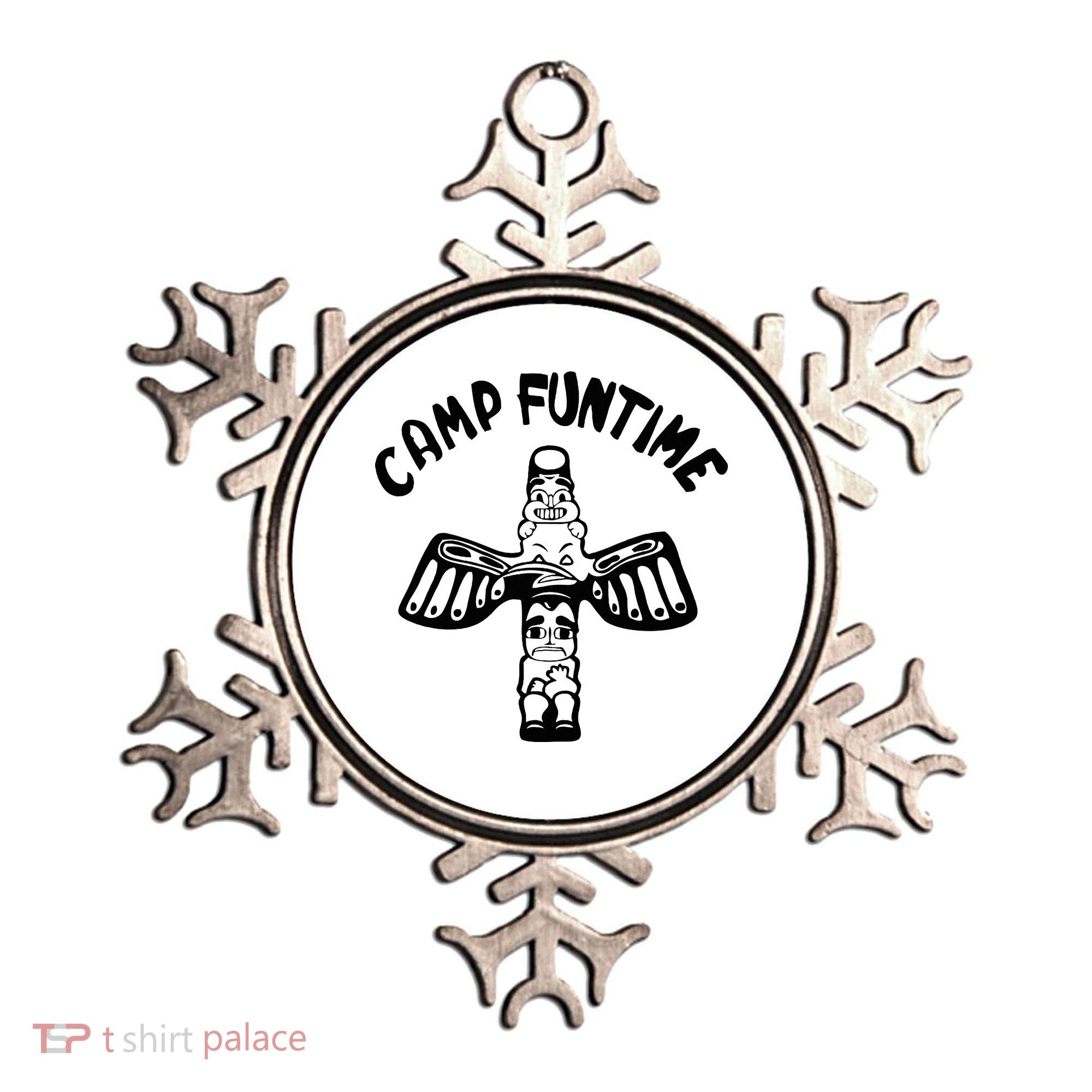 Camp Funtime Gift Punk Rock Retro Summer Ornament