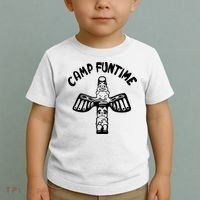 Camp Funtime Gift Punk Rock Retro Summer Toddler T-Shirt thumb 2