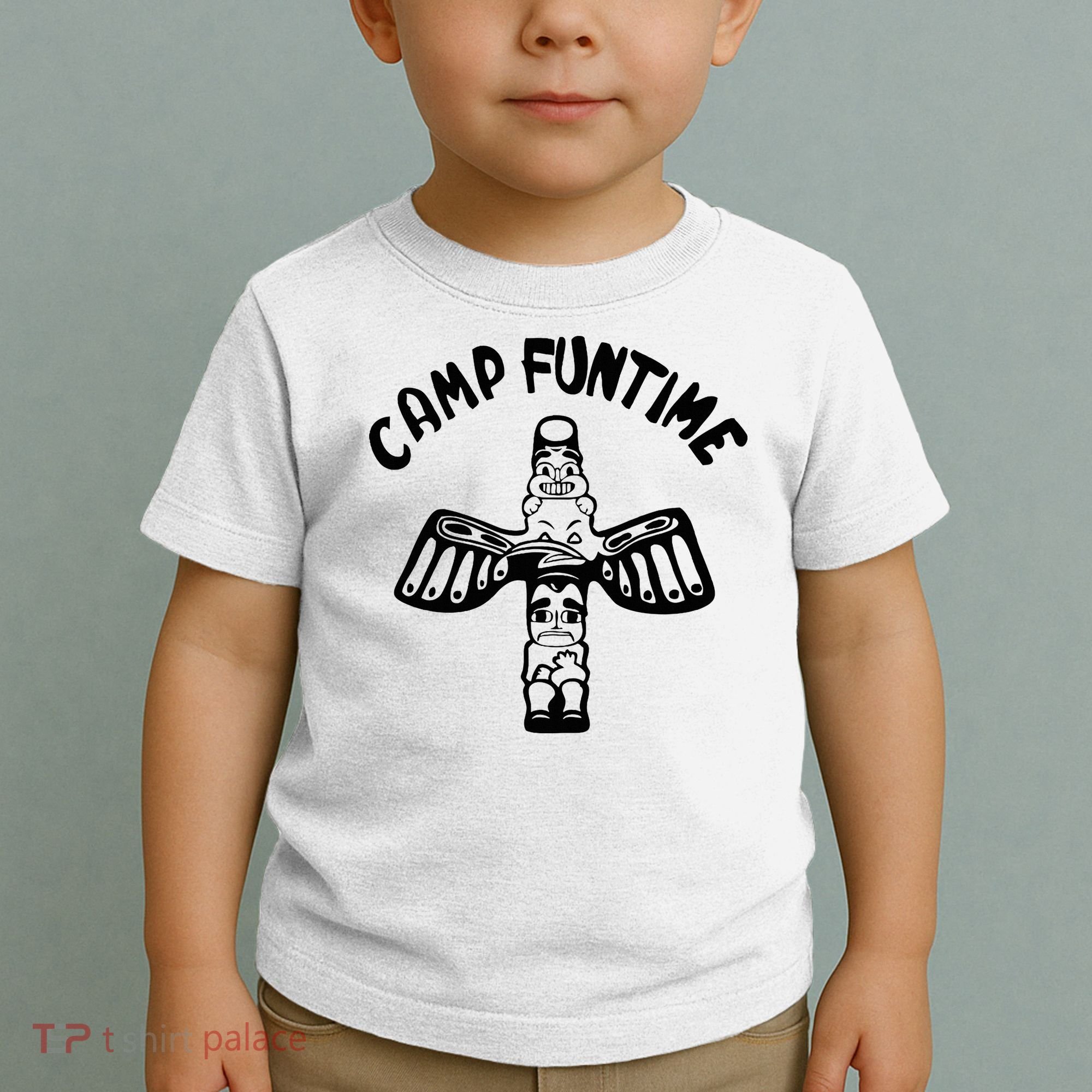 Camp Funtime Gift Punk Rock Retro Summer Toddler T-Shirt