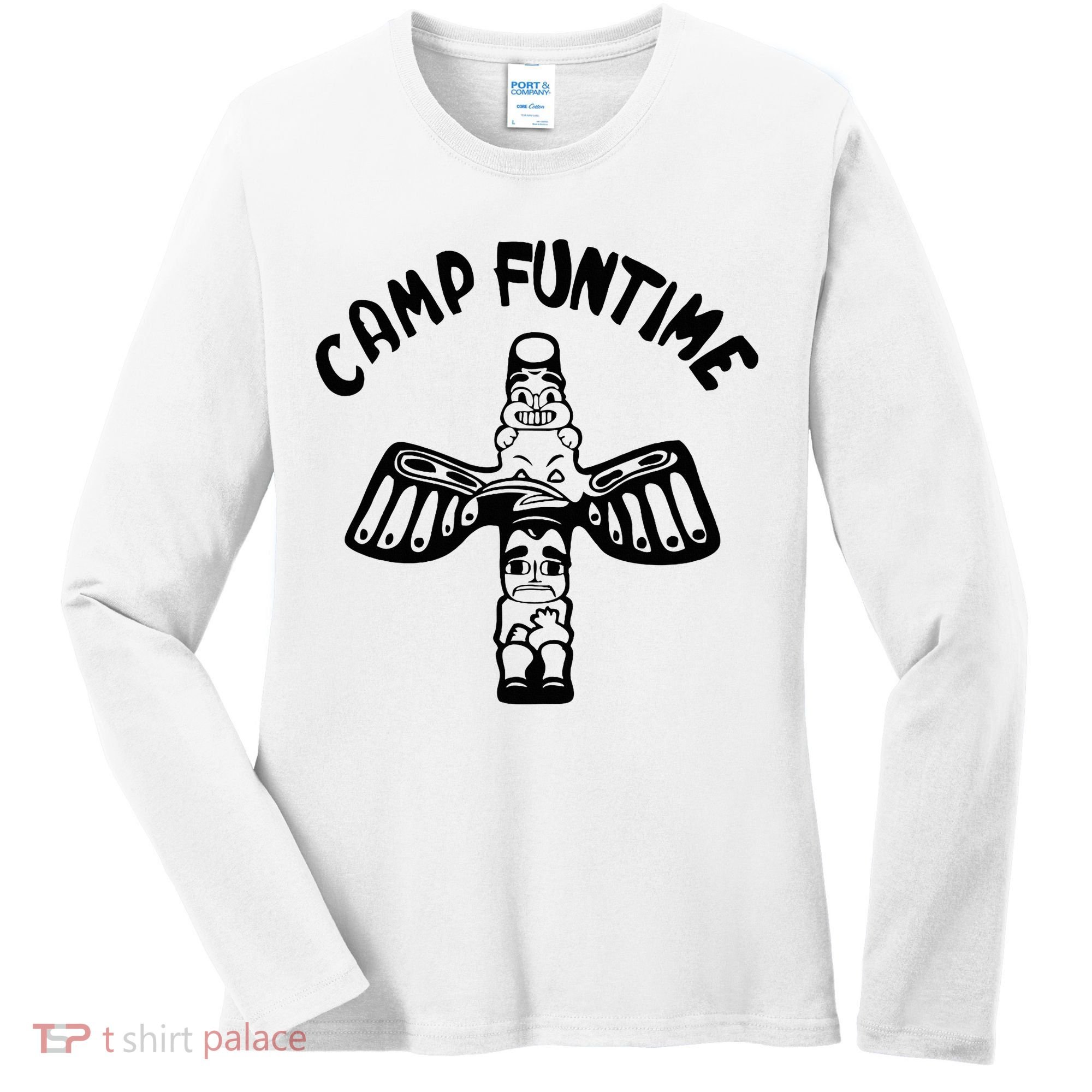 Camp Funtime Gift Punk Rock Retro Summer Women's Long Sleeve Shirt