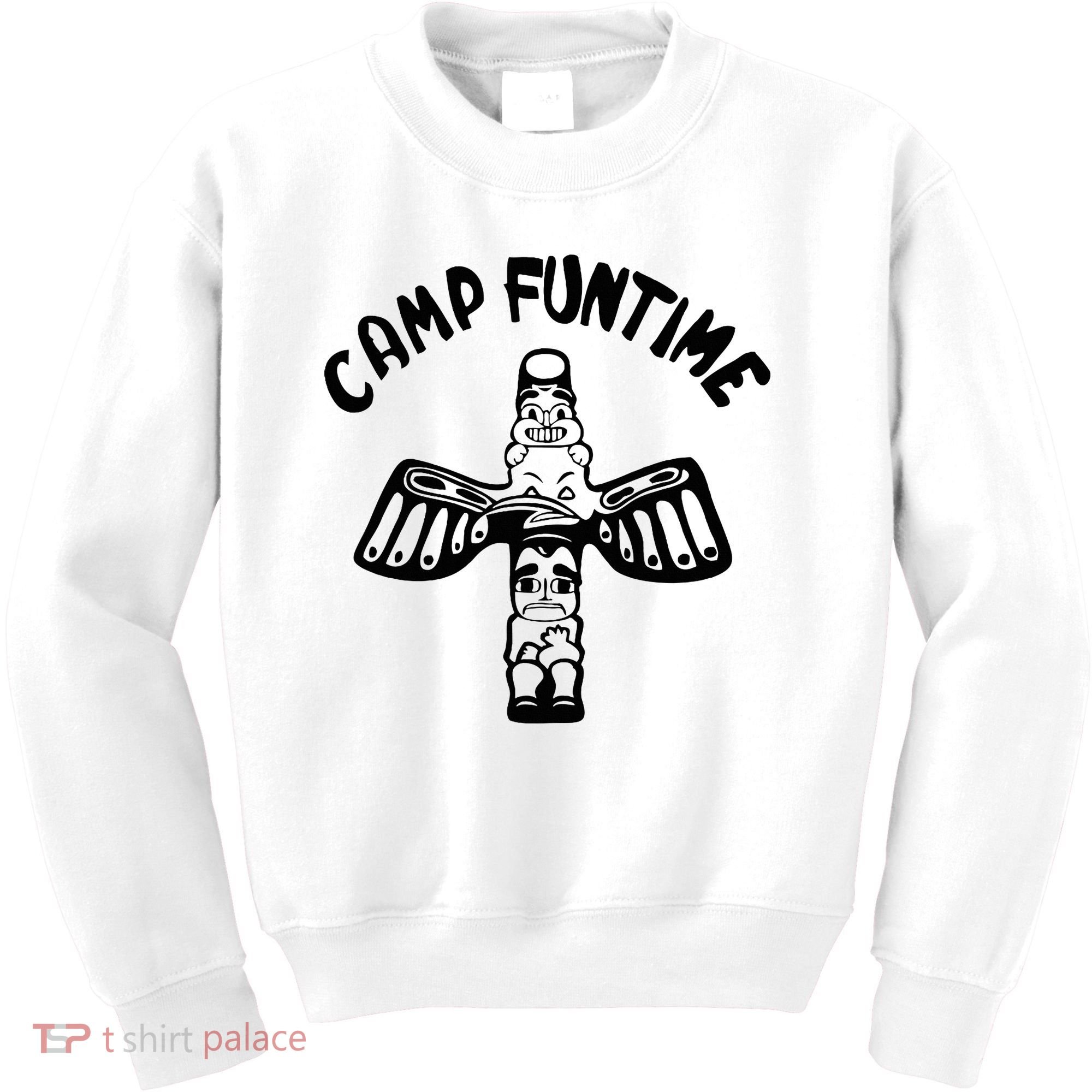 Camp Funtime Gift Punk Rock Retro Summer Kids Sweatshirt