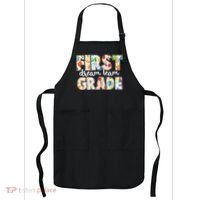 Cute First Grade Dream Team Back To School Apron thumb 0