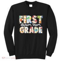 Cute First Grade Dream Team Back To School Sweatshirt thumb 0