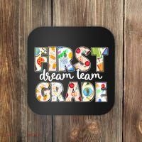 Cute First Grade Dream Team Back To School Coaster thumb 0