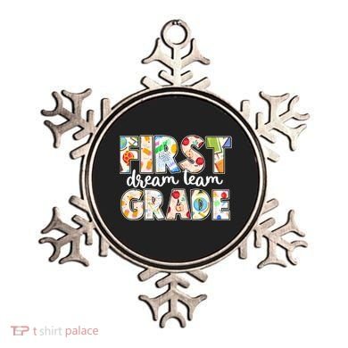 Cute First Grade Dream Team Back To School Ornament